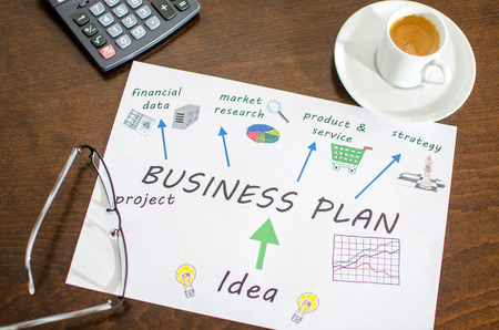 Business plan concept