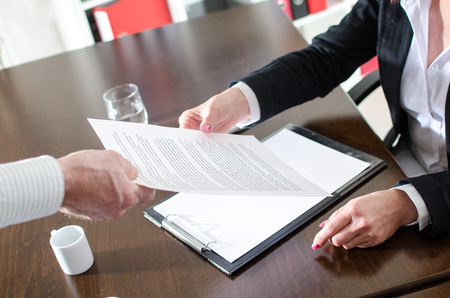 Document handing at office