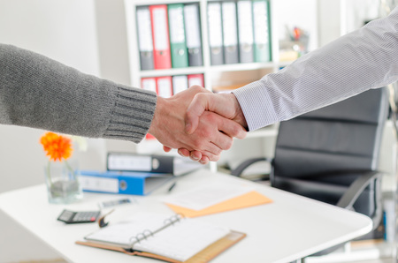 Business handshakeの写真素材