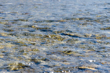 Background of flowing water