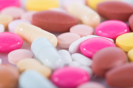 Background of pharmaceutical pills