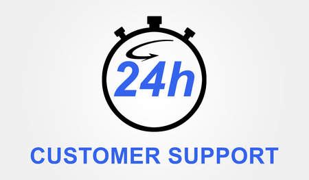 Illustration of a customer support conceptの写真素材