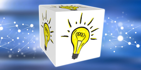 Illustration of an innovation concept