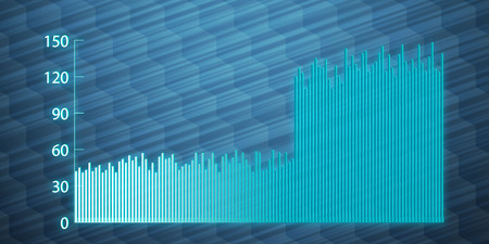 Illustration of a business analysis conceptの写真素材