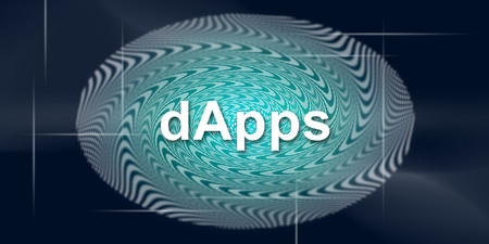 Illustration of a dapps concept
