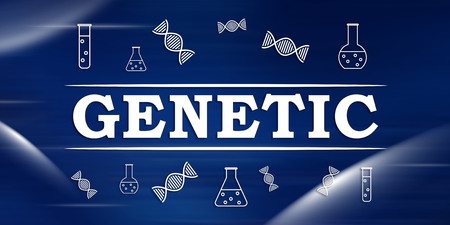 Illustration of a genetic concept