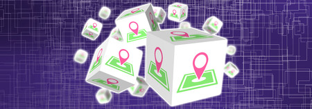 Illustration of a gps concept