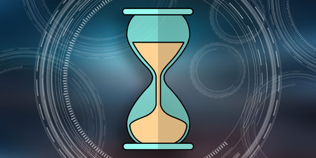 Illustration of a deadline concept