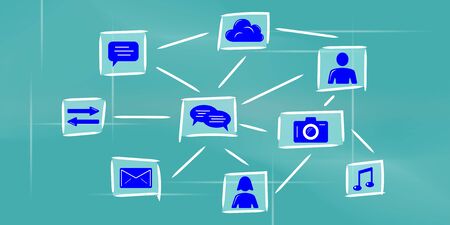 Illustration of an application conceptの写真素材