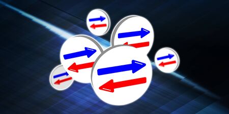 Illustration of a decision concept