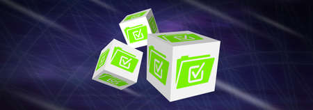 Illustration of a document validation concept