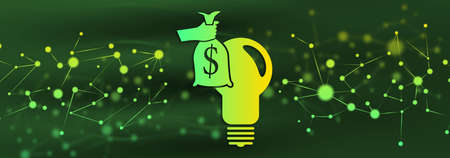 Illustration of an investment concept