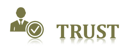 Illustration of a trust concept