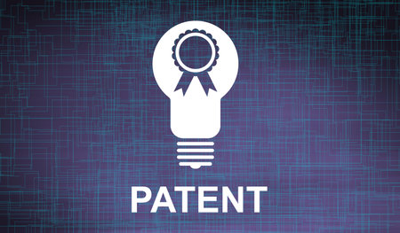 Illustration of a patent conceptの写真素材