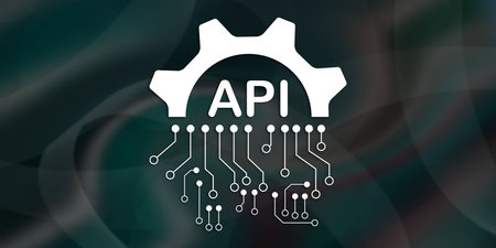 Illustration of an api concept