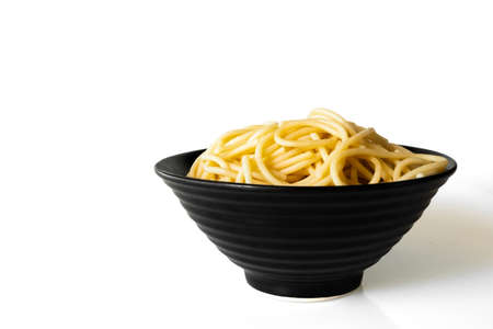 Spaghetti isolated on white background, Pasta, Clipping path