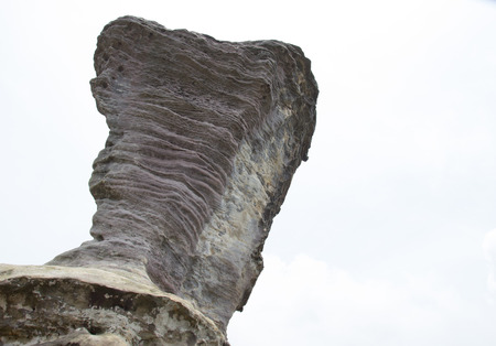 Natural monoliths are caused by winds and translations from millions of years ofの写真素材