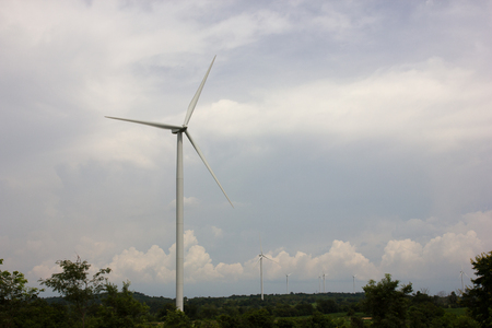 Wind power generatorの写真素材