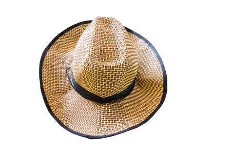 Hats are made of natural materials to protect the heat and enhance personality.の写真素材