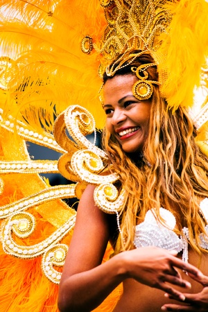 Scenes of Samba Festival - carnival in Coburg, Germanyのeditorial素材