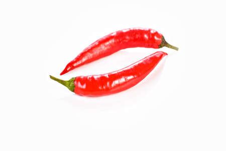 a still life shoot of red pepper on the table
