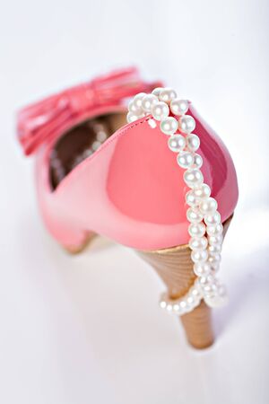 Close up shot of a pair of High Heelsの写真素材