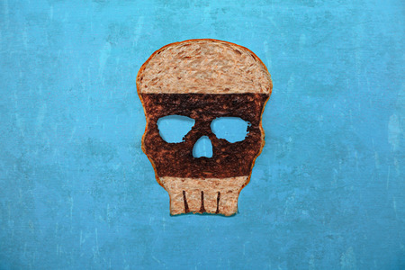 symbolic picture for the unhealthy food
