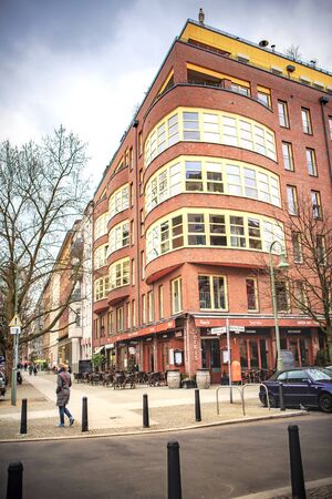 BERLIN, GERMANY - CIRCA MARCH, 2015: Street scenes of city of Berlinのeditorial素材