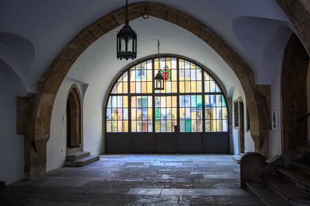 REGENSBURG, BAVARIA, GERMANY - CIRCA JULY, 2015: Streets of Regensburgのeditorial素材