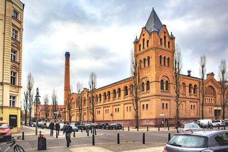 BERLIN, GERMANY - CIRCA MARCH, 2015: Street scenes of city of Berlinのeditorial素材