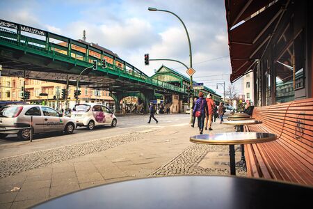 BERLIN, GERMANY - CIRCA MARCH, 2015: Street scenes of city of Berlinのeditorial素材