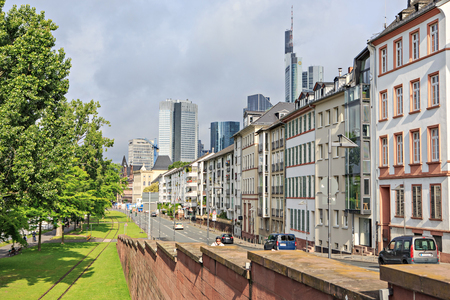 FRANKFURT ON THE MAIN, GERMANY - CIRCA JUNE, 2016: The City of Frankfurt on the Main, Germanyのeditorial素材