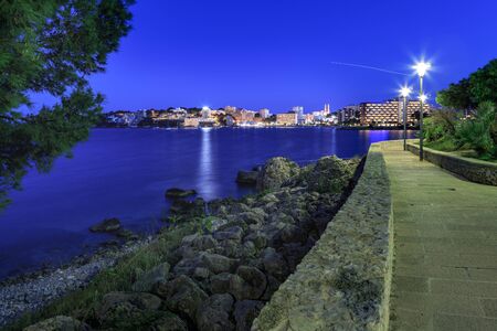 Porto Novo beach at Palmanova on Mallorca Island, the Balearic Islands in the Mediterranean Sea, Spainの写真素材