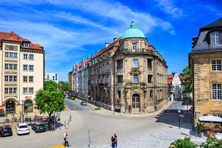 BAYREUTH, GERMANY - CIRCA MAI, 2016: Bavarian Town Bayreuth at Summertime. Bayreuth, Germanyのeditorial素材