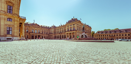 WUERZBURG, GERMANY - CIRCA AUGUST, 2018:  The Wuerzburg Residence of Wuerzburg in Germanyのeditorial素材