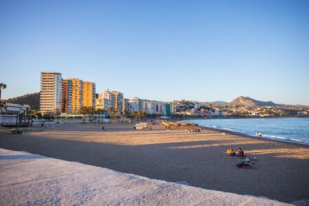 MALAGA, COSTA DEL SOL, SPAIN - CIRCA MAI, 2019:  Port of Malaga on the Costa del Sol in Andalusia, Spainのeditorial素材