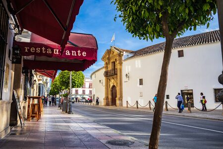 RONDA, SPAIN - CIRCA MAI, 2019:  Plaza de Toros de Ronda in Andalusia, Spainのeditorial素材