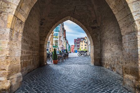 JENA, GERMANY - CIRCA APRIL, 2019: Townscape of Jena in Thuringia, Germanyのeditorial素材