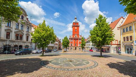 GOTHA, GERMANY - CIRCA MAY, 2019: City administration alias Stadtverwaltung of Gotha in Thuringia, Germanyのeditorial素材