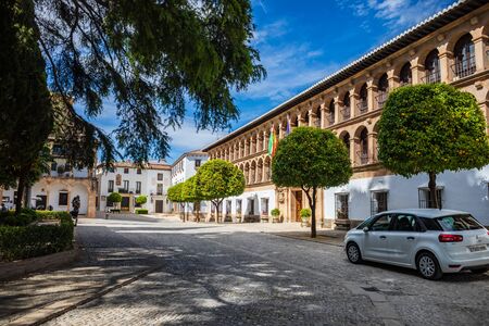 RONDA, SPAIN - CIRCA MAI, 2019:  The Town Hall of Ronda in Andalusia, Spainのeditorial素材