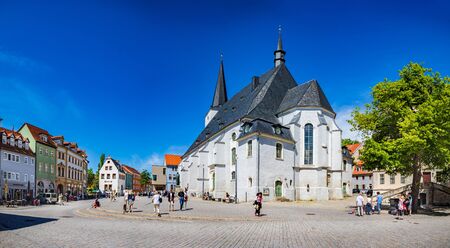 WEIMAR, GERMANY - CIRCA JULY, 2019: Sankt Peter und Paul church of Weimar in Thuringia, Germanyのeditorial素材