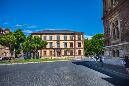 WEIMAR, GERMANY - CIRCA JULY, 2019: The Johannes Falk school of Weimar in Thuringia, Germanyのeditorial素材