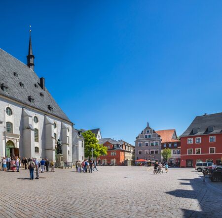 WEIMAR, GERMANY - CIRCA JULY, 2019: Sankt Peter und Paul church of Weimar in Thuringia, Germanyのeditorial素材