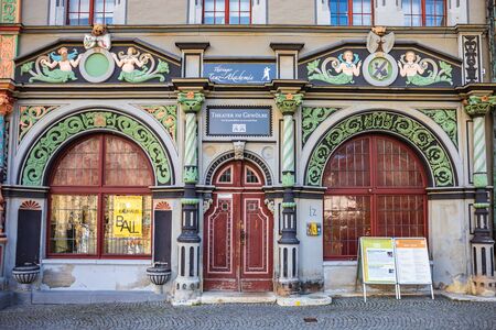 WEIMAR, GERMANY - CIRCA JULY, 2019: Townscape of Weimar in Thuringia, Germanyのeditorial素材