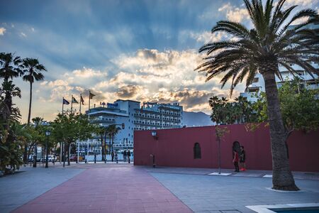 COSTA DEL SOL, SPAIN - CIRCA MAI, 2019:  The coastline Costa del Sol in Andalusia, Spainのeditorial素材