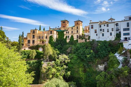 RONDA, SPAIN - CIRCA MAI, 2019:  The townscape of Ronda in Andalusia, Spainのeditorial素材