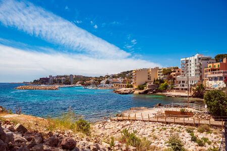 The Cala Major cave of Mallorca Island, Spain