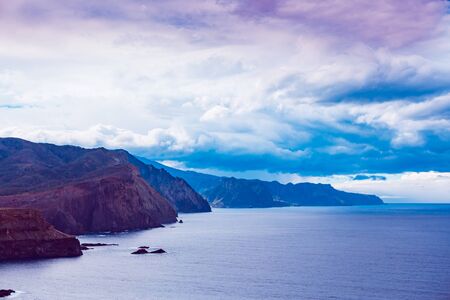 Ponta do Bode. The north coast of Madeira Island, Portugal