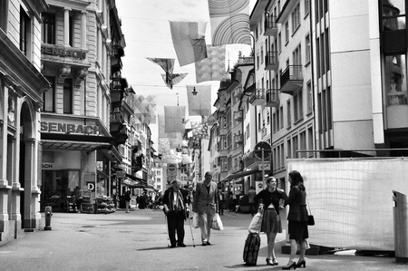 Zurich Rennwegのeditorial素材