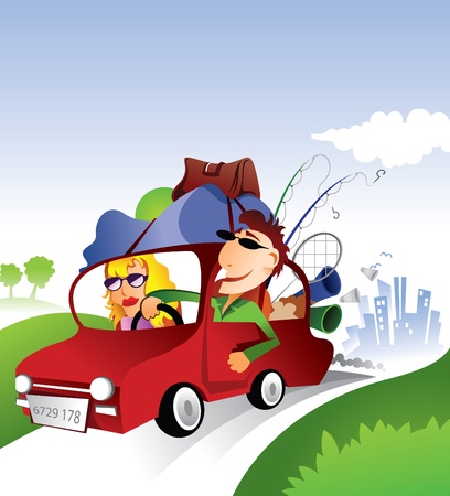 Time for Vacationのイラスト素材